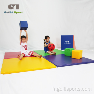 Tapis d&#39;exercice doux de gymnastique de jeu doux d&#39;intérieur d&#39;enfants